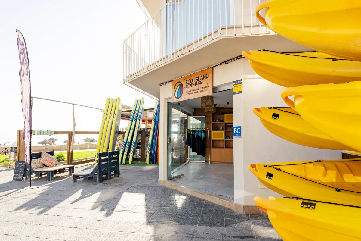 Activitats aquàtiques a Eco Island Adventure